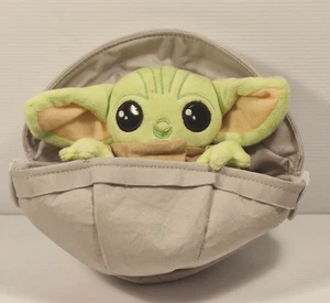 Star Wars The Child Grogu Hideaway Hover-Pram Plush 20cm Soft Cuddly Toy - Bild 1 von 8