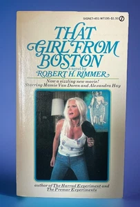 THAT GIRL FROM BOSTON von Robert H. Rimmer Vintage 1969 Sleaze Taschenbuch - Bild 1 von 3