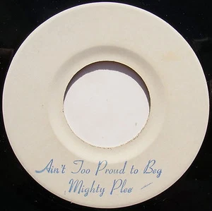 MIGHTY PLEE Ain't Too Proud To Beg / Version scarce MOTOWN MEETS TRENCHTOWN 7" - Bild 1 von 2