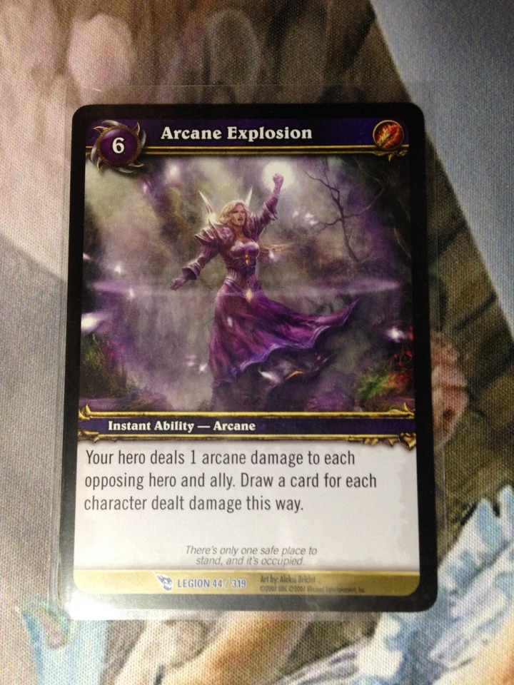 World of Warcraft (WOW) - March of the Legion "Arcane Explosion" 44/319 X1 - Image 1 of 1