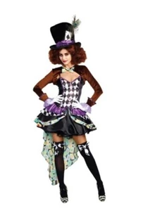 Mad Hatter Madness - Alice in Wonderland - Costume - Women - 4 Sizes - Picture 1 of 3