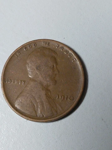 1910 Lincoln Wheat Penny - G/VG Cover