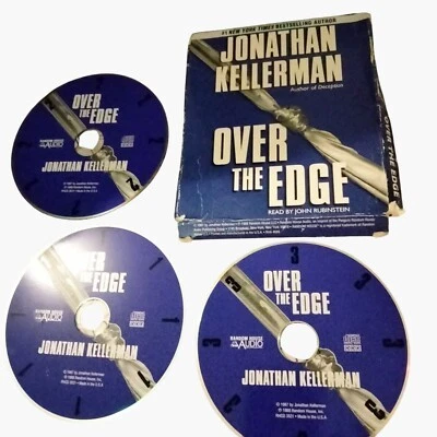 Аудиокнига Jonathan Kellerman Over The Edge 3 компакт-диска случайный выбор дом Джон Рубинштейн - Изображение 1 из 4