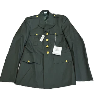 US ARMY CLASS A DRESS GREEN UNIFORM JACKET - Sz 38 Short - New Tags - Picture 1 of 12