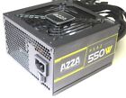 Refurbished Azza 550W - 80 Plus Bronze - Atx Gaming Power Supply - Psaz-550W