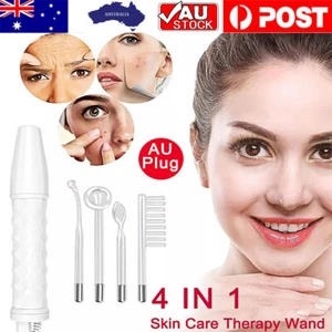 Handheld High Frequency Skin Care Therapy Wand Machine Acne Treatment NEW - Picture 1 of 17