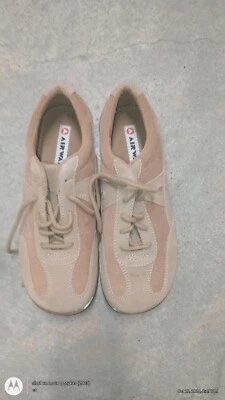 Airwalk коньков Мужская обувь Размер 8 светло-коричневый кожи с вельвет подержанный - Изображение 1 из 3