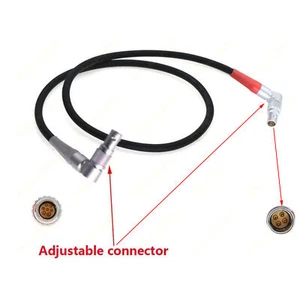 Swivel elbow ARRI cforce RF/ cRRO camin CAM 7-pin to LBUS 0B 4-pin motor cable - Picture 1 of 3