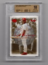 2001 Upper Deck Sweet Spot #121 Albert Pujols RC 0926/1500 BGS 10 PRISTINE POP 8
