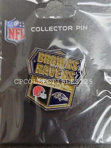 Cleveland Browns VS Baltimore Ravens GAME DAY PIN 1/4/25 M&T Bank Stadium NEW - Picture 1 of 1