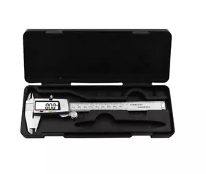 Measuring Tool Stainless Steel Digital Caliper 6 "150mm Vernier Calipers OM+ box - Bild 1 von 1