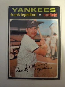 1971 TOPPS FRANK TEPEDINO #342 VG/EX COMBINED SHIPPING - Picture 1 of 2
