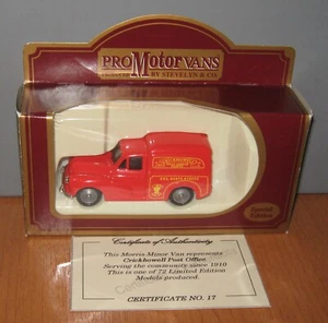 Lledo Days Gone DG127 SP127 Morris furgoneta menor oficina de correos Crickhowell - Imagen 1 de 1