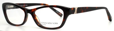JONES NEW YORK J226 Tortuga Mujer Semi Gato Anteojos 50-15-135 B:32 E Foto 1 de 4
