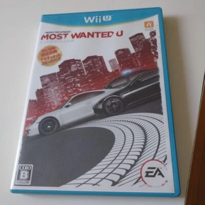 USE Need for Speed ​​Most Wanted U Wii Wii U Electronic Arts japan game - Image 1 of 3