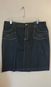 Minifalda Sonoma Denim Lavado Oscuro Clásica Informal 14 Boho - Imagen 1 de 4