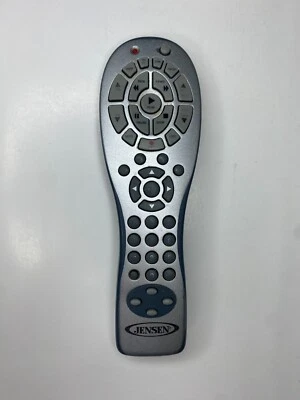 Jensen JR400 Universal 4-Device Remote Control, Silver - OEM Original - Image 1 of 3