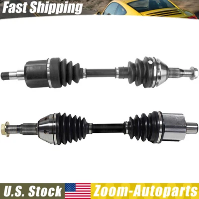 For Pontiac Grand Prix GT SE 3.8L Front LH RH Pair CV Axle Joint Shaft Assembly - Image 1 of 4