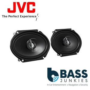 JVC 500 WATTS 6'' x 8'' 5"x 7" 2 Way Car Van Truck Door Dash Shelf Speakers Pair - Picture 1 of 1