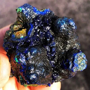 108,6g RAW Complete RARE Natural Azurite & Green Malachite Specimen ie2903 - Bild 1 von 16