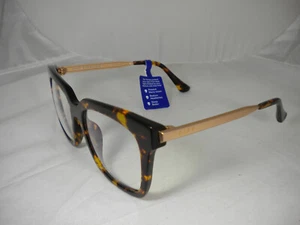 Diff Eyewear Blue Light Bella Tortoise TO-BB10 (DEBL-08) - Picture 1 of 4