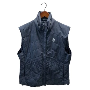AT&T Puffer Vest Workwear Jacket Uniform Womens 2XL Y2 A9 - Picture 1 of 7