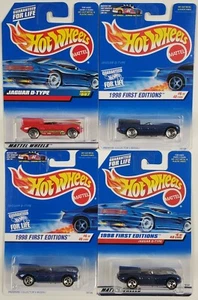 4 Variations Hot Wheels JAGUAR D-TYPE MOC - Picture 1 of 9