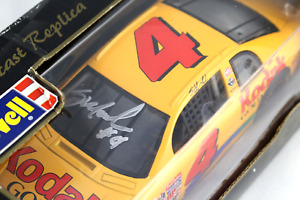 Autographed Revell NASCAR 1:24 Kodak Sterling Marlin #4 Die Cast Car 1997 LE