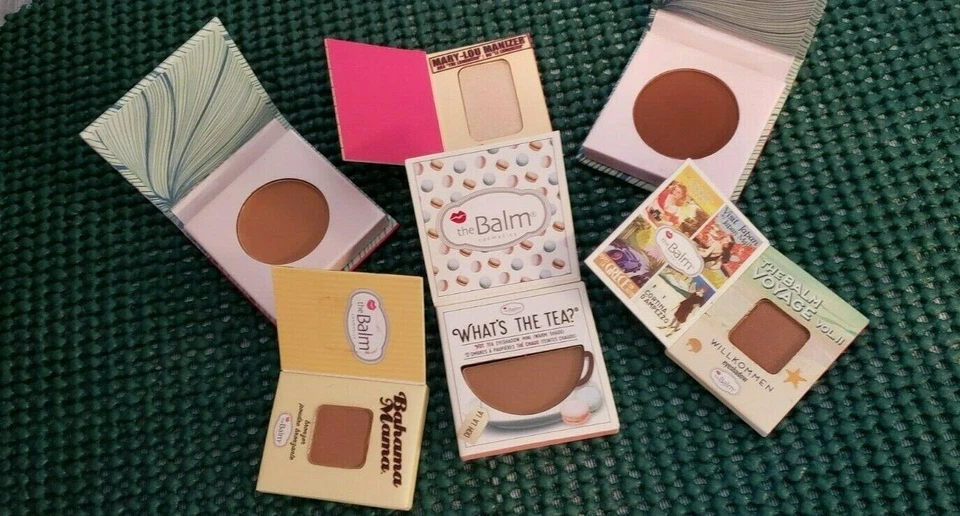 4 the Balm Cosmetics Palettes & 2 Laura Sanchez palettes in Colors Shown - Image 1 of 1
