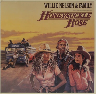 WILLIE NELSON & FAMILY Honeysuckle Rose USED 1980 2LP Soundtrack Vinyl COL-36752 Foto 1 de 2