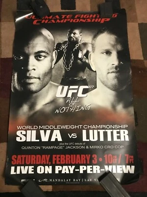 UFC 67 Poster Anderson Silva - Image 1 of 4