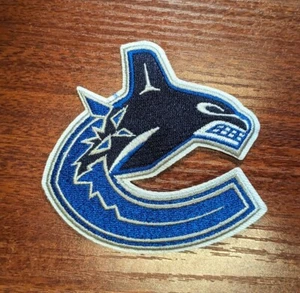 Vancouver Canucks Patch 3x3.25" NHL Hockey Sports Embroidered Iron On Patch - Picture 1 of 3