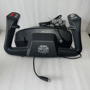 CH Products Flight Sim Yoke Simulator USB FSY211U PC Controller Tested Working - Picture 1 of 4