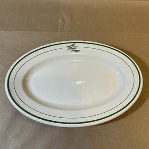 Vintage 1950s Buffalo China Platter Ganto Domingo Country Club As Is INV-B4C10 - Picture 1 of 24