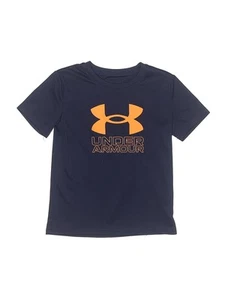 Under Armour Boys Blue Active T-Shirt 6 - Picture 1 of 2