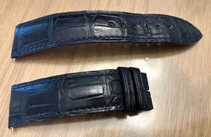 Baume & Mercier OEM Mens Black Leather Strap 19mm / 18mm - Great Shape! - Picture 1 of 10