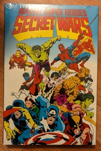 MARVEL COMICS SECRET WARS MIKE ZECK COPERTINA RIGIDA OMNIBUS NUOVO - Foto 1 di 2