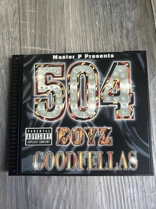 Master P Presents The 504 Boys Goodfellas CD 2000 No Limit Records Rap Hip Hop - Foto 1 di 6