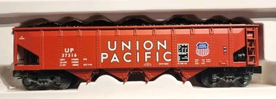 K Line O Scale Classic Diecast Hopper w/Load Union Pacific #37316 - Image 1 of 4