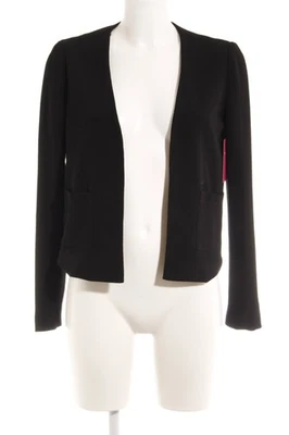 MANGO Torera Mujeres Chaqueta Talla EU 36 negro look casual - Imagen 1 de 4