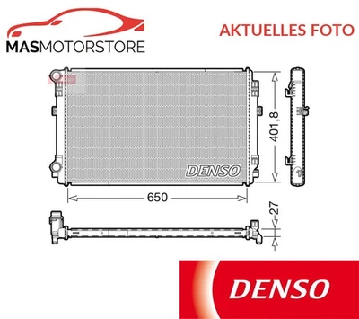 KÜHLER WASSERKÜHLER MOTORKÜHLER DENSO DRM32048 P FÜR VW GOLF VII,PASSAT B8 - Image 1 of 4