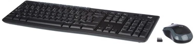 Logitech MK270 Wireless Keyboard and Mouse Combo for Windows, AZERTY Belgian Lay - Image 1 of 4