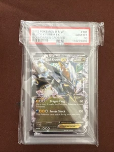 2012 Pokemon B & W Black Kyurem EX Boundaries Crossed PSA 10 - Picture 1 of 1