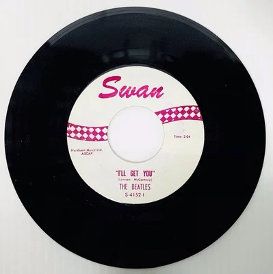 THE BEATLES “I’LL GET YOU - SHE LOVES YOU” 45 RPM SWAN Record Only - Image 1 of 2