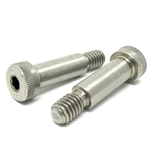 1/4" x 1" x #10-32   Allen Socket Stainless Steel Shoulder Bolts (Choose Qty) - Picture 1 of 6