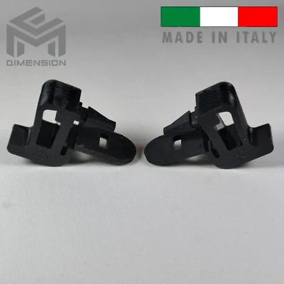 Kit Gommini DX e SX Supporti Mensola Cappelliera Baule Fiat 500X ogni versione - Immagine 1 di 4