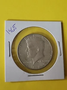 1965 50C Kennedy Half Dollar 4.6g Silver - Picture 1 of 9