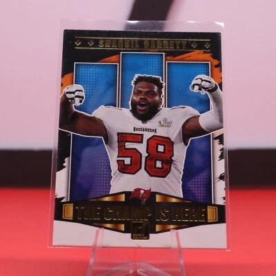 2021 Panini Donruss The Champ is Here Insert CIH-20 Shaquil Barrett - Image 1 of 2