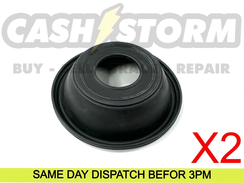 2 kit de reparación de diafragma de carburador de carburador de carburador de carbohidratos Triumph Scrambler 865 06-07 Foto 1 de 1