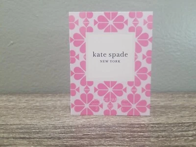 KATE SPADE NEW YORK EAU DE PARFUM SAMPLE SPRAY PERFUME 0.06 FL OZ / 2ML NEW  - Image 1 of 4